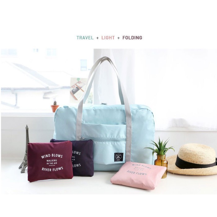 FOLDABLE TRAVEL BAG KOREAN