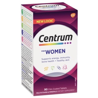 Centrum For Women 90 Tablets Exclusive Size