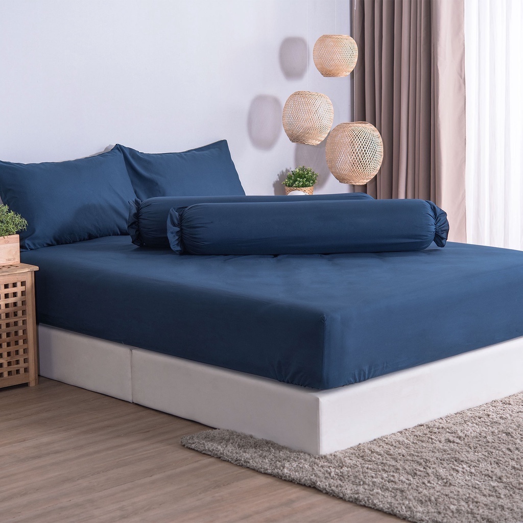 LUCKY mattress ชุดผ้าปูที่นอน สีพื้น Micro Touch Earth Tone Style Collection