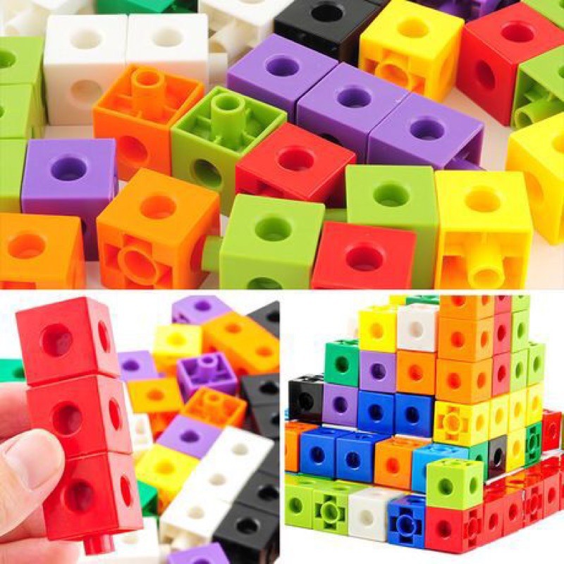 - บล็อคต่อ mathlink cube 100 ชิ้น สอนคณิตศาสตร์ อนุกรม - pongritpl ...