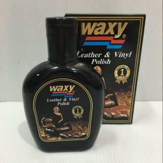 WAXY น้ำยาเคลือบเงาและบำรุงรักษาเครื่องหนัง