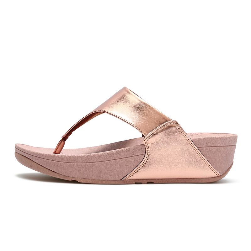 Fitflop Original Single Flip-Flops ผู้หญิงสวมใส่ด้านนอกแฟชั่นฤดูร้อนหนา Soled ส้นลิ่มหลวมอินเทรนด์รองเท้าชายหาด Flip-F