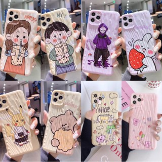 เคสรูปแบบทรายดูด การ์ตูนน่ารักซิลิโคนอ่อนนุ่มเคสอากาศกันกระแทกTPU
