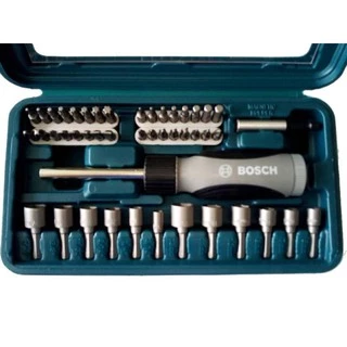 ชุดเครื่องมือ Bosch 46 ชิ้น สีเขียว