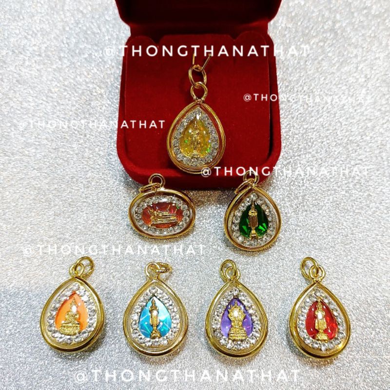 จี้พระประจำวันเกิด 7 สี เสริมดวงตามวันเกิด พระประจำวัน