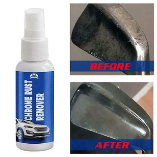 โครเมี่ยม Rust Remover 1 ชิ้นสเปรย์ใสคุณภาพสูงสําหรับยานพาหนะรถยนต์ยานพาหนะ