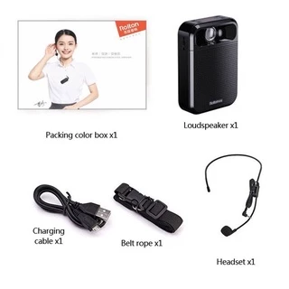 (ประกัน6เดือน) Rolton K700 ลำโพงช่วยสอน ลำโพงสอนนักเรียน ไมค์สอนหนังสือ ลำโพงพกพา รองรับFM มีบลูทูธ