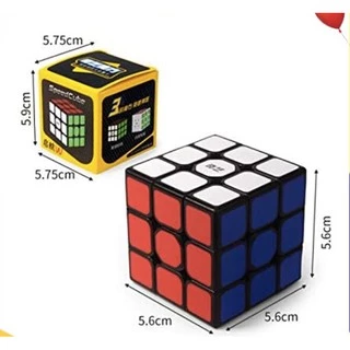 พร้อมส่ง! รูบิค ลูกบาศก์ Rubik 3x3 QiYi หมุนลื่น พร้อมสูตร ของแท้ 100% รูบิก รูปทรง เสริมพัฒนาการ