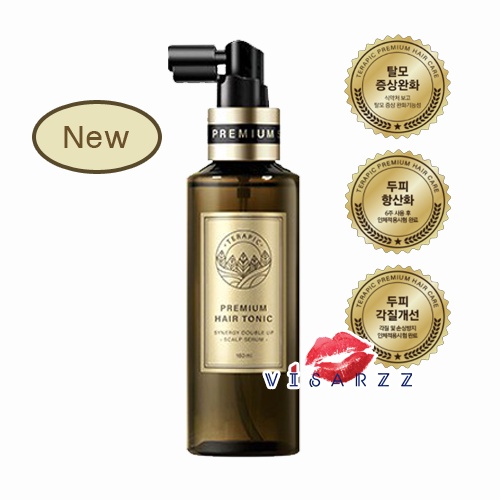 (ฉลากไทย, เกาหลี) Terapic Premium Total Hair Tonic 150mL / Terapic Volumizing Hair Tonic 160mL ผลิตภัณฑ์บำรุงเส้นผม