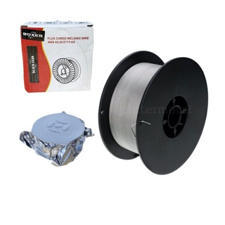 โปรโมชั่น : ลวดเชื่อม MIG FLUXCORE ไม่ใช้แก๊ส ขนาด 1.0 mm.  0.8 mm. 1KG BOXER