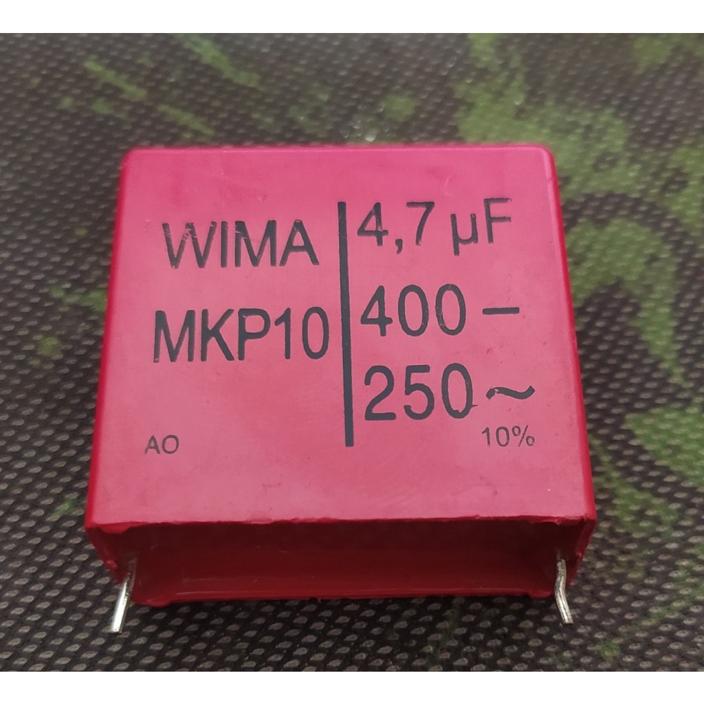 WIMA คาปาซิเตอร์ 4.7uF 400V - WIMA