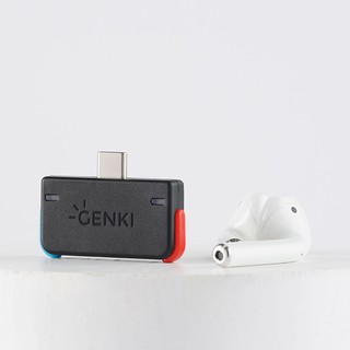 Genki อะแดปเตอร์เชื่อมต่อหูฟัง Bluetooth Audio Adapter