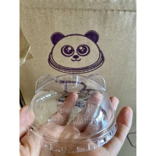 DD ฝาโดมหมีแพนด้า ปาก95มิล ฝาโดมPANDA(50ใบ)