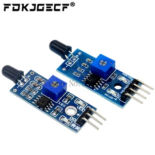 Lm393 โมดูลเซนเซอร์ตรวจจับเปลวไฟ อินฟราเรด 3 Pin 4 Pin สําหรับ arduino Diy Kit