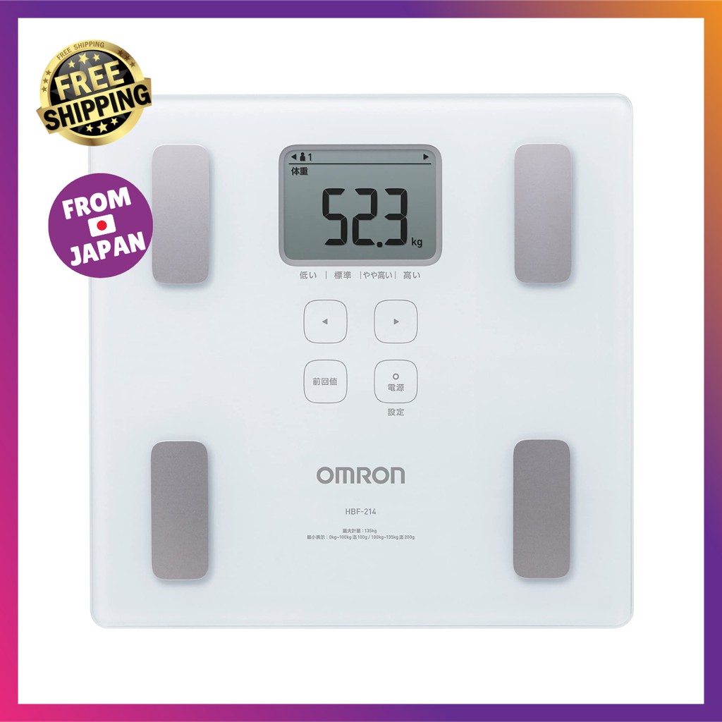 OMRON HBF-214 เครื่องชั่งน้ำหนัก วิเคราะห์ไขมัน จากญี่ปุ่น
