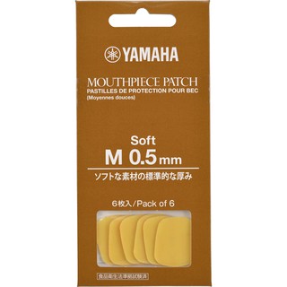 Yamaha ยางรองฟัน M/P Patch M 0.5 S (Pack of 6)