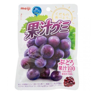 Meiji Kajyu Gummy Grape 51g. เมจิคาจิวกัมมี่องุ่น 51กรัม