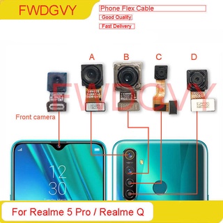 กล้องหน้า ของแท้ แบบเปลี่ยน สําหรับ OPPO Realme 5 Pro Realme Q