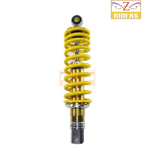 โช๊คหลังเดี่ยว YOSHIMURA MIO/FINO/CLICK ไส้สีทอง สปริงสีเหลือง