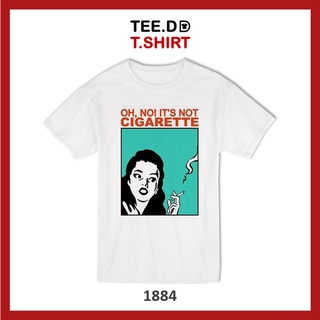 TEE.DD.TSHIRT เสื้อยืด Cigarette มีทรง Unisex และ Crop มีหลายสี ใส่ได้ทั้งชาย-หญิง ผ้านุ่มใส่สบาย ไม่ย้วย ไม่ต้องรีด