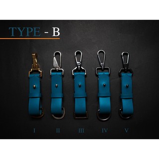 Keychain Leather high quality japan genuine leather | Blue | leather key ring | car keyring | house key | key holder