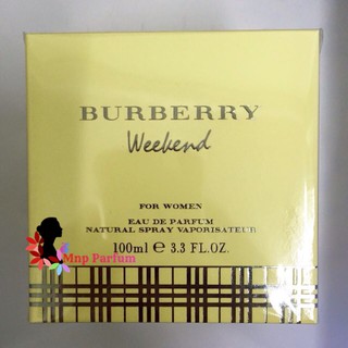 Burberry Weekend For Women Eau De Parfum 100 ml. ( กล่องซีล )