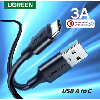 UGREEN รุ่น 60115,60116,60118 USB Type-C 3A รองรับ Fast Charge Data Cable ความยาว 0.5m/ 1m / 2m (3A fast charger cable)