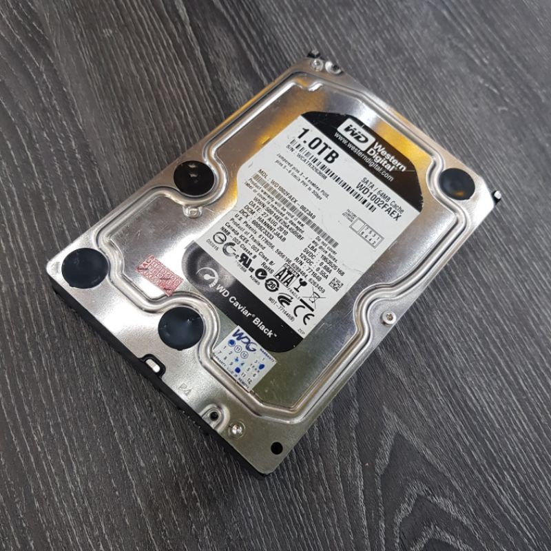 HHD 1TB WD BLACK 7200RPM PC
