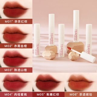 TEAMMY ลิปโคลน Matte Velvet Lip cheek ลิปแลคเกอร์ลิปสติก