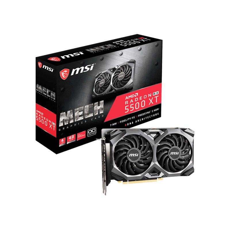 MSI RADEON RX 5500 XT MECH 8G OC