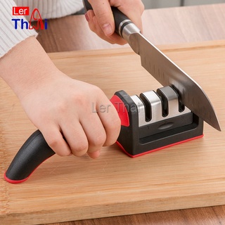 LerThai ที่ลับมีด อุปกรณ์ลับมีด หินลับมีด ลับได้ เครื่องลับมีด แท่นลับมีด / Knife sharpener