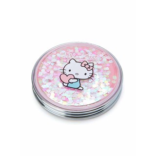 SANRIO กระจก Hello Kitty สีชมพู อุปกรณ์อื่นๆ แปรง อุปกรณ์แต่งหน้า เครื่องสำอาง ความงาม