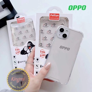 เคสใสกันกระแทก (Juliye) oppoA94,A31,RENO6,A54(4G),A3S,A5S,F9