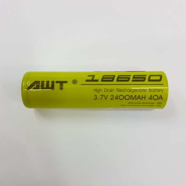 AWT 18650 2400 mAh 40A 1 pcs ของแท้