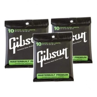 Gibson สายกีตาร์โปร่ง SUPER ULTRA LIGHTS