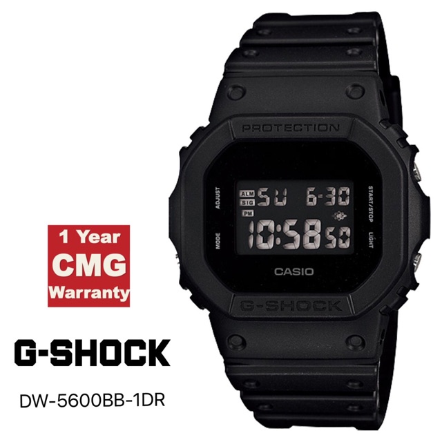 Casio G-Shock DW-5600BB-1DR รุ่นยักษ์เล็ก ของแท้ 💯% ประกันศูนย์ CMG