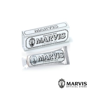 Marvis ยาสีฟันมาร์วิสไวท์เทนนิ่ง มินต์ / Marvis Whitening Mint 25 ml.