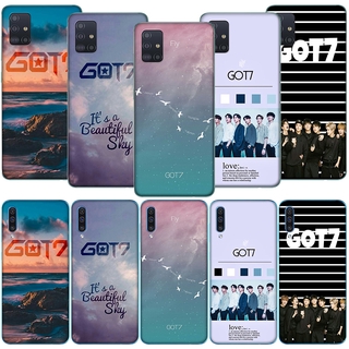 เคสโทรศัพท์ใส พิมพ์ลายโลโก้ Got7 สําหรับ ซัมซุง S20 Plus Ultra A20S A30S A50S A51 A71 A81 A91 C63