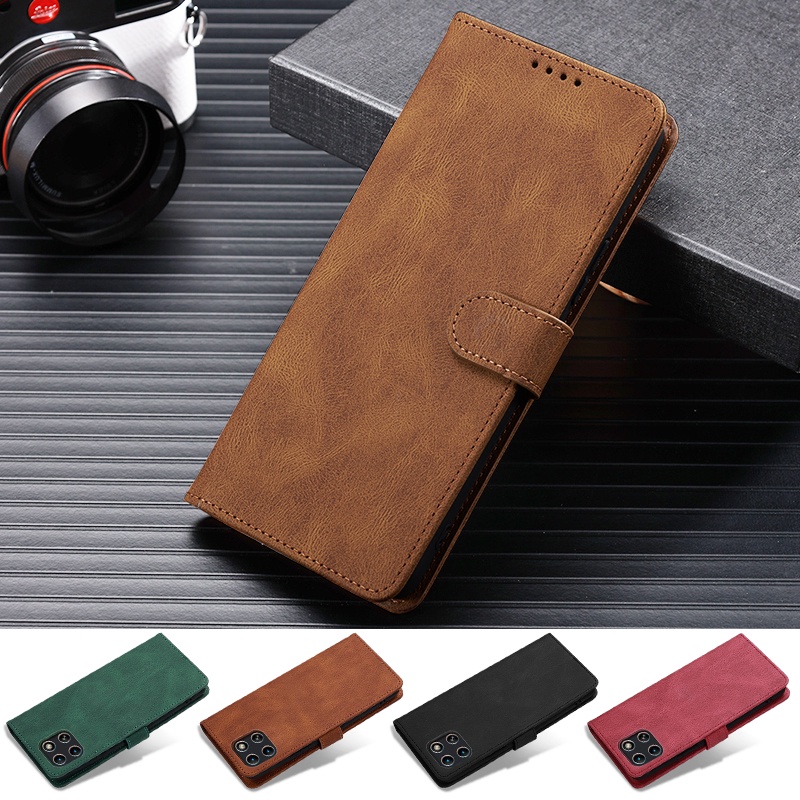 เคสหนัง PU แบบฝาพับ ตั้งได้ สําหรับ Infinix Smart 6 HD X6512