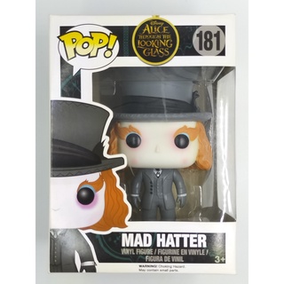 Funko Pop Disney Alice in Wonderland - Mad Hatter : 181 (กล่องมีตำหนินิดหน่อย)