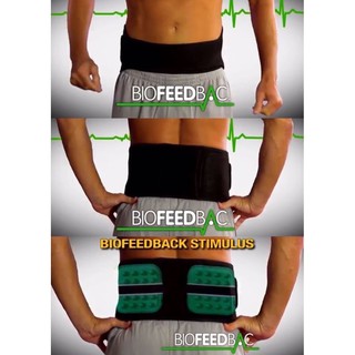 Biofeedback Back Support Belt แผ่นรัดเอวแก้ปวดหลัง พลังแม่เหล็ก ของแท้ 100 %