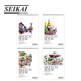 SEIKAI สมุดสเก็ตซ์สันลวด A3 150G (ARTIST 8K SKETCH BOOK) 1 เล่ม