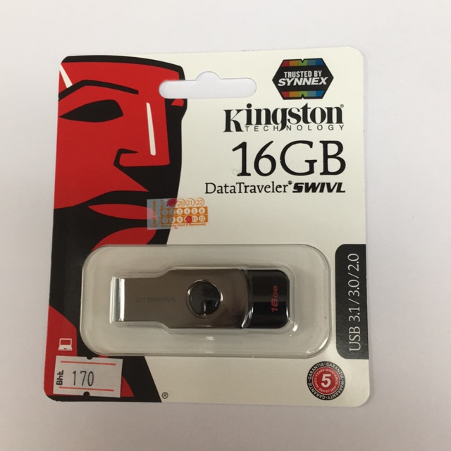 Flash Drive Kingston 16gb datatraveler swivl