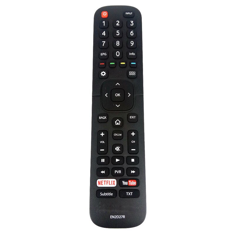 Hisense ROSSO EN2D27R EN2D27 รีโมทคอนโทรลสําหรับ LTDN40K321UWTSEU 40 "สมาร์ท LED TV fit สําหรับ TV L