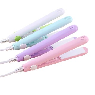   ที่หนีบผมมินิ ที่หนีบผมพกพา (คละสี)  รุ่น Hair-straightener-portable-mini-00d-J1