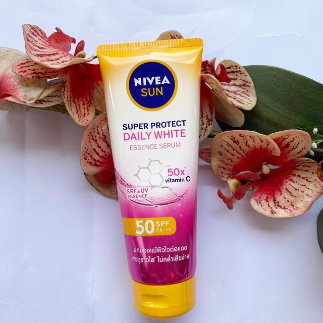 nivea sun super protect daily white essence serum