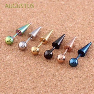 Augustus เครื่องประดับต่างหูไทเทเนียมแบบติดหู 2 ชิ้น