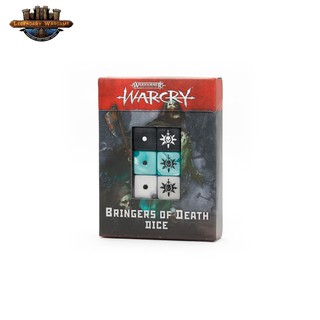 [พร้อมส่ง] WARHAMMER: WARCRY: BRINGERS OF DEATH DICE ลูกเต๋า