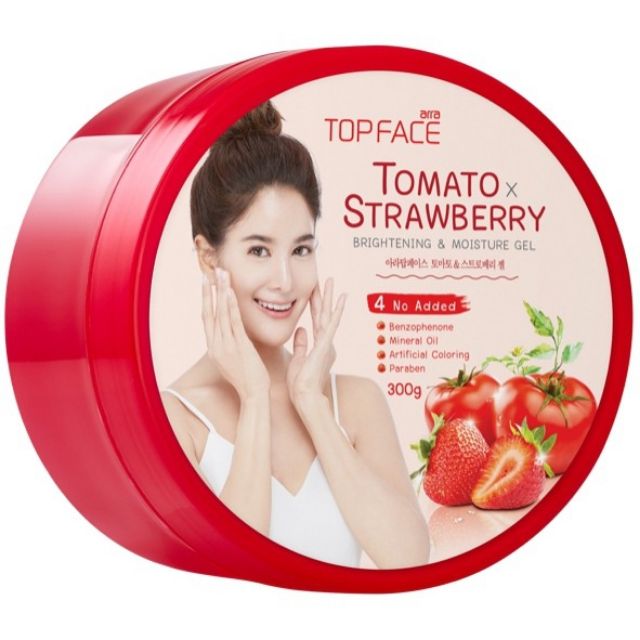 ARRA TOPFACE TOMATO AND STRAWBERRY BRIGHTENING & MOISTURE GEL​