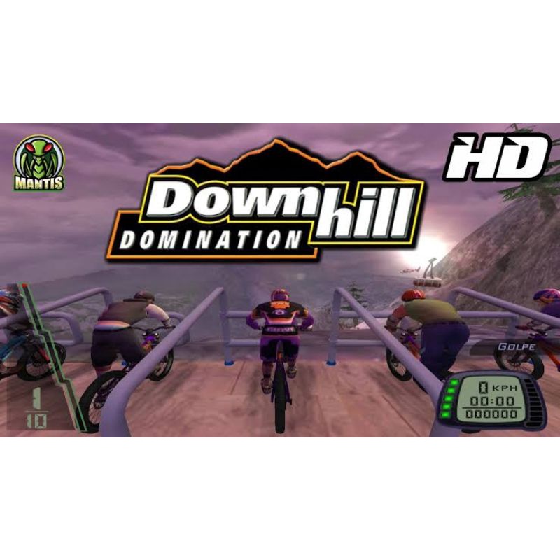 แผ่นเกมส์ PS2 - Downhill เกมแข่งจักรยานเสือภูเขา แผ่นคุณภาพ เก็บปลายทางได้✅✅